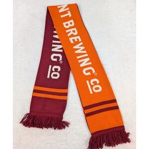 Ballast Point Brewery Scarf Unisex Burgundy/Orange 60x7 Beer San Diego CA